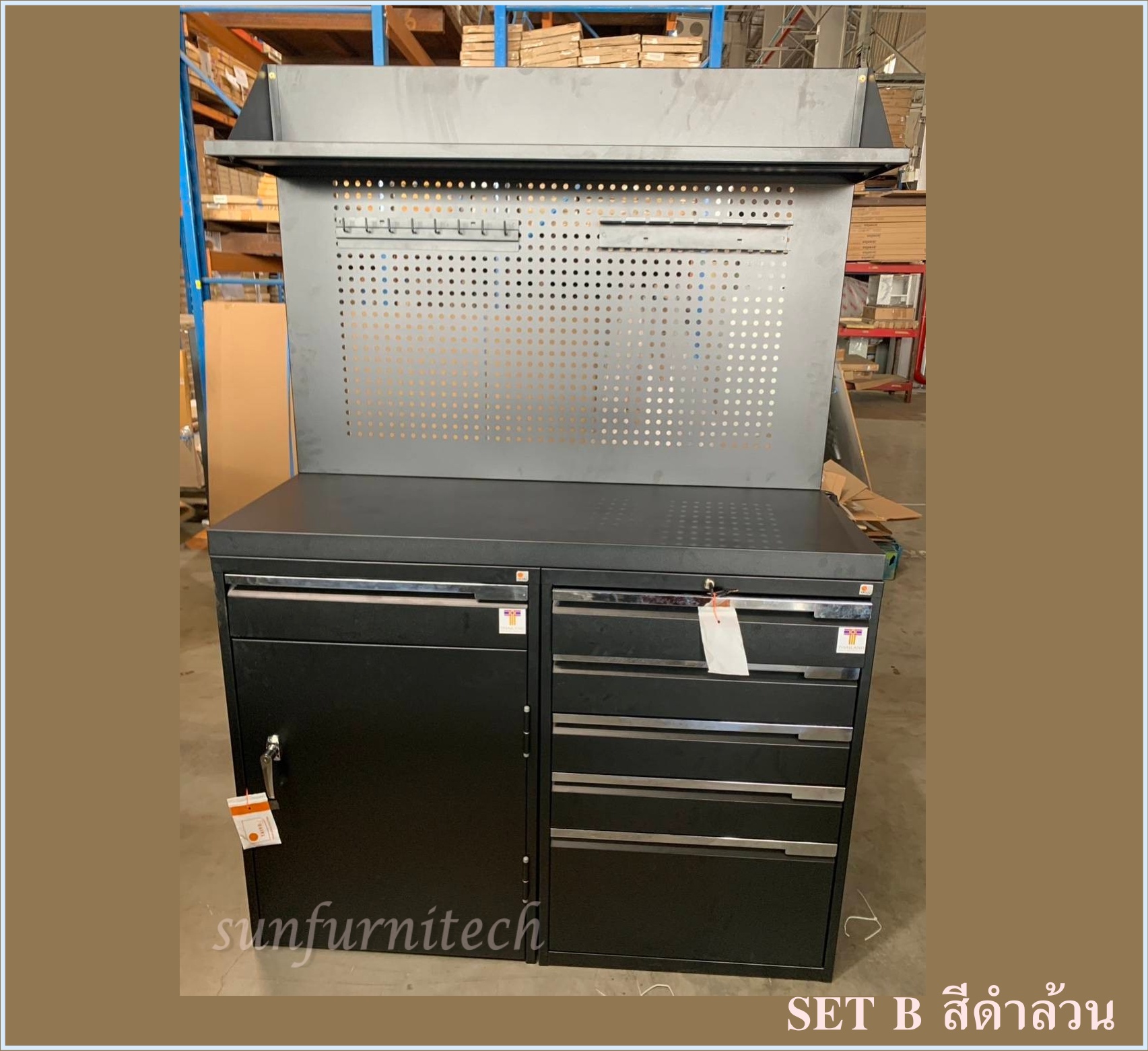 ชุดเซ็ทตู้เก็บเครื่องมือช่าง, ตู้เก็บเครื่องมือช่าง 123 ซม. Taiyo รุ่น SET-C