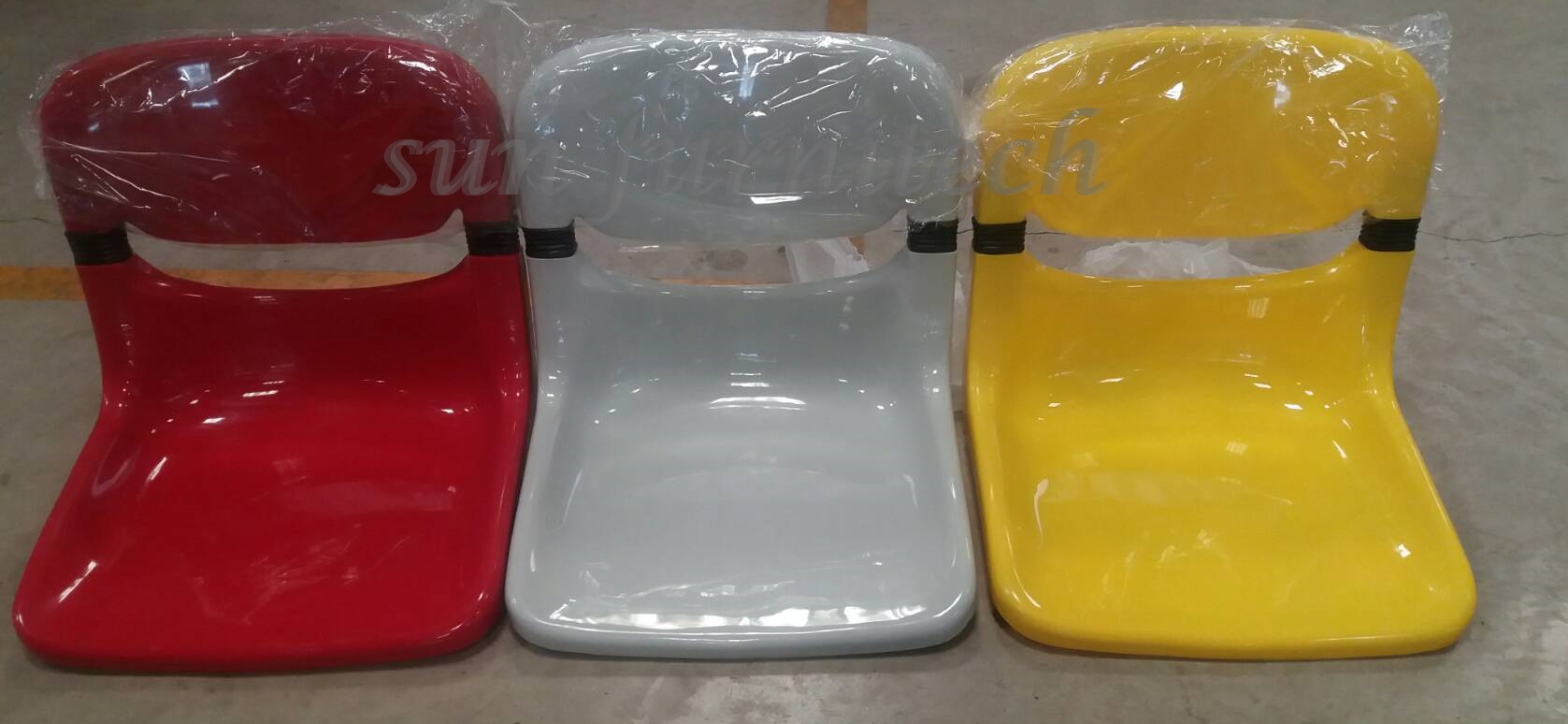 เก้าอี้เลคเชอร์, เก้าอี้ฟังบรรยาย 2 ที่นัง, 3 ที่นั่ง, 4 ที่นั่ง ที่นั่งพลาติก เลคเชอร์เปิดขึ้นด้านบน VC รุ่น DT-100