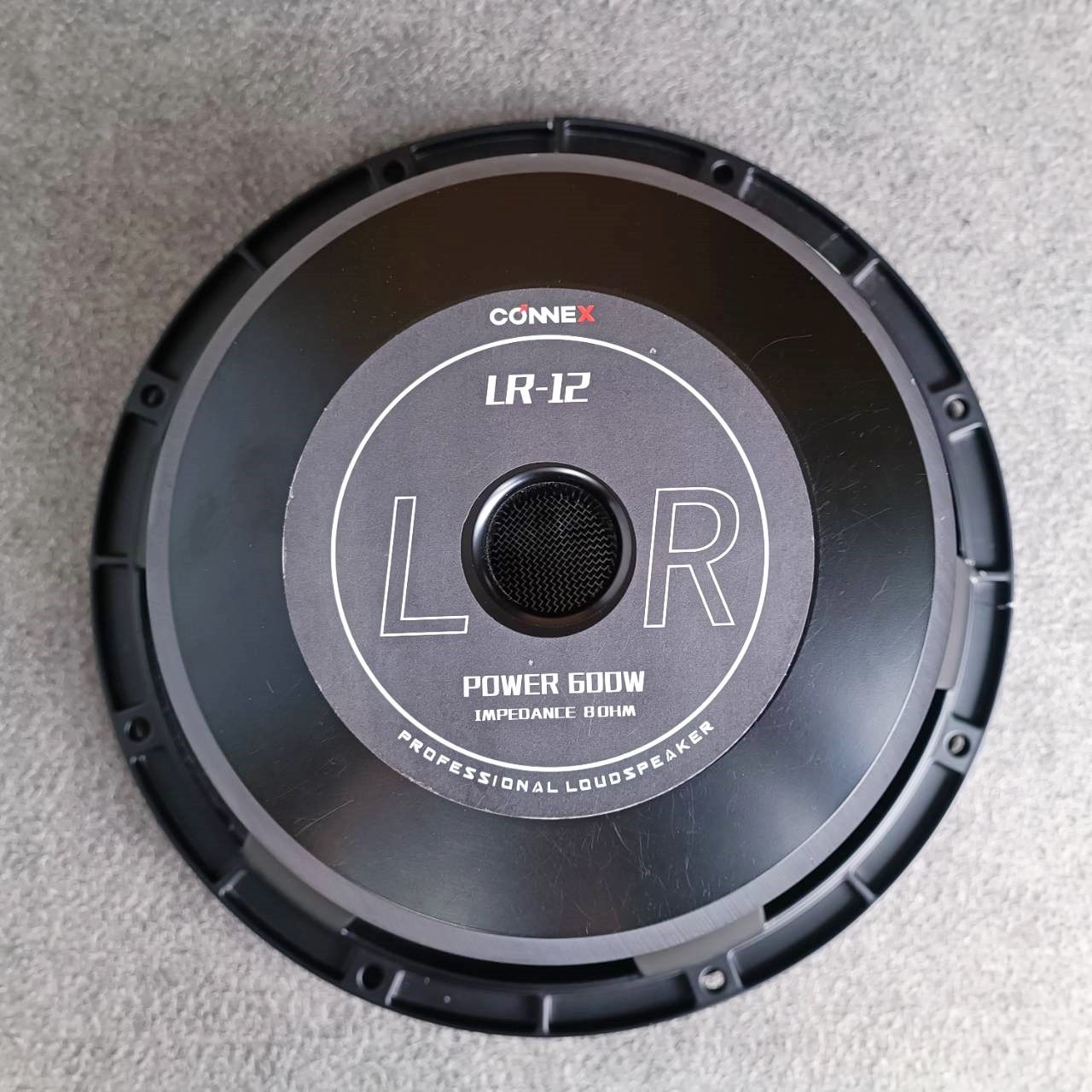 สินค้าเสียหายจากการขนส่ง CONNEX LR-12 ลำโพง12นิ้ว (โครงแตก) คอนเน็ค ดอกลำโพงกลางแจ้ง โครงหล่อเหล็ก ดอกลำโพงเสียงกลาง รองรับกำลังขับ 600 วัตต์ LR 12 LR12 เอไอ-ไพศาล