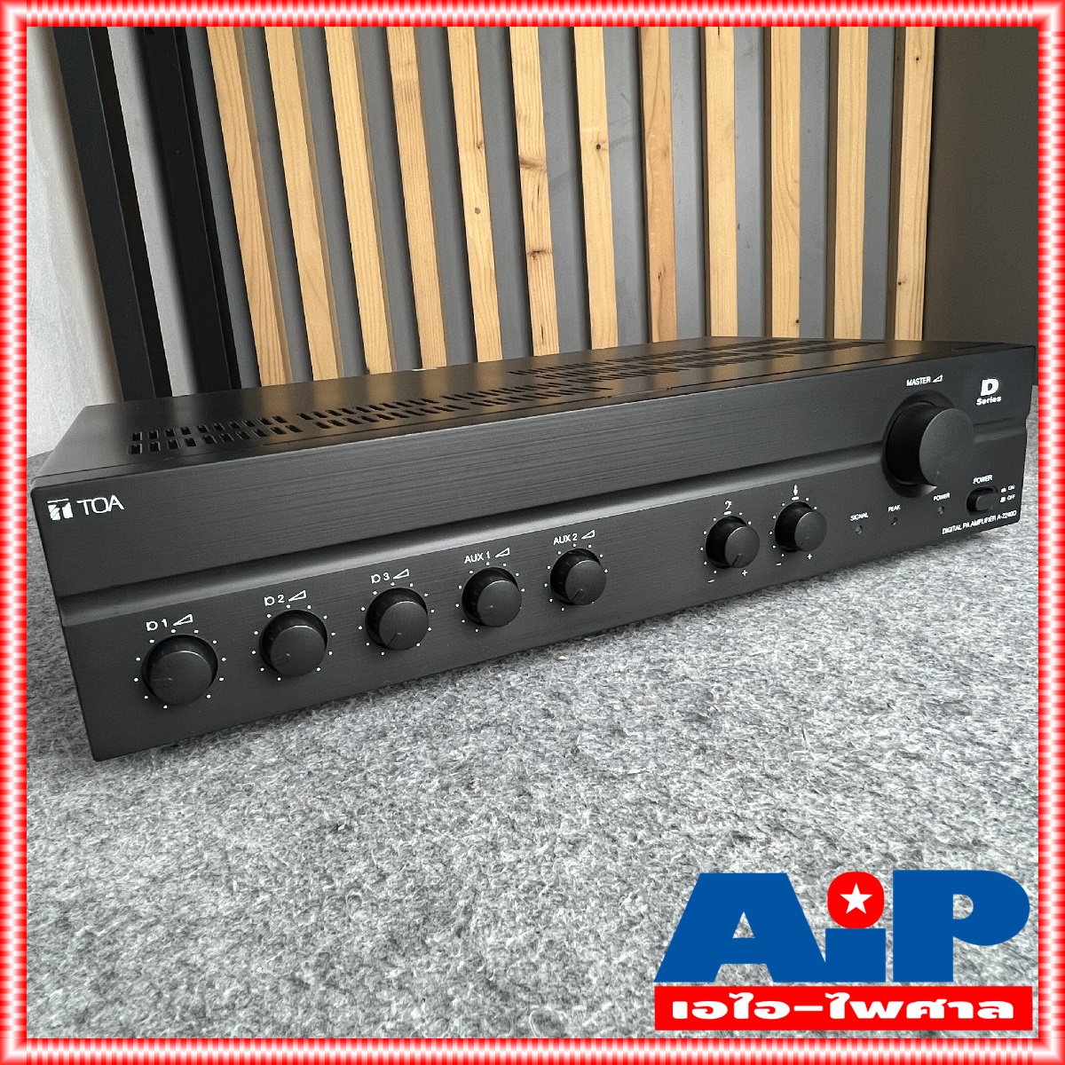TOA A-2240D-AS แอมป์ เครื่องขยายเสียง A 2240 D AS A2240AS AMP amp แอมป์ แอมป์TOA เครื่องเสียง A2240 A2240D เอไอ-ไพศาล