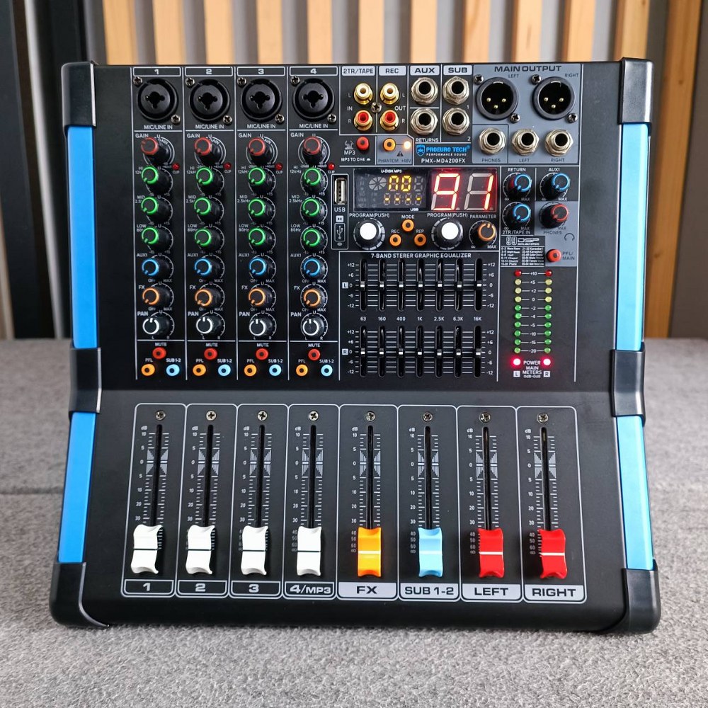 PROEUROTECH PMX-MD4200FX powermixer เพาเวอร์มิกเซอร์ โปรยูโรเทค รุ่น PMX MD4200FX PMXMD4200FX เอไอ-ไพศาล