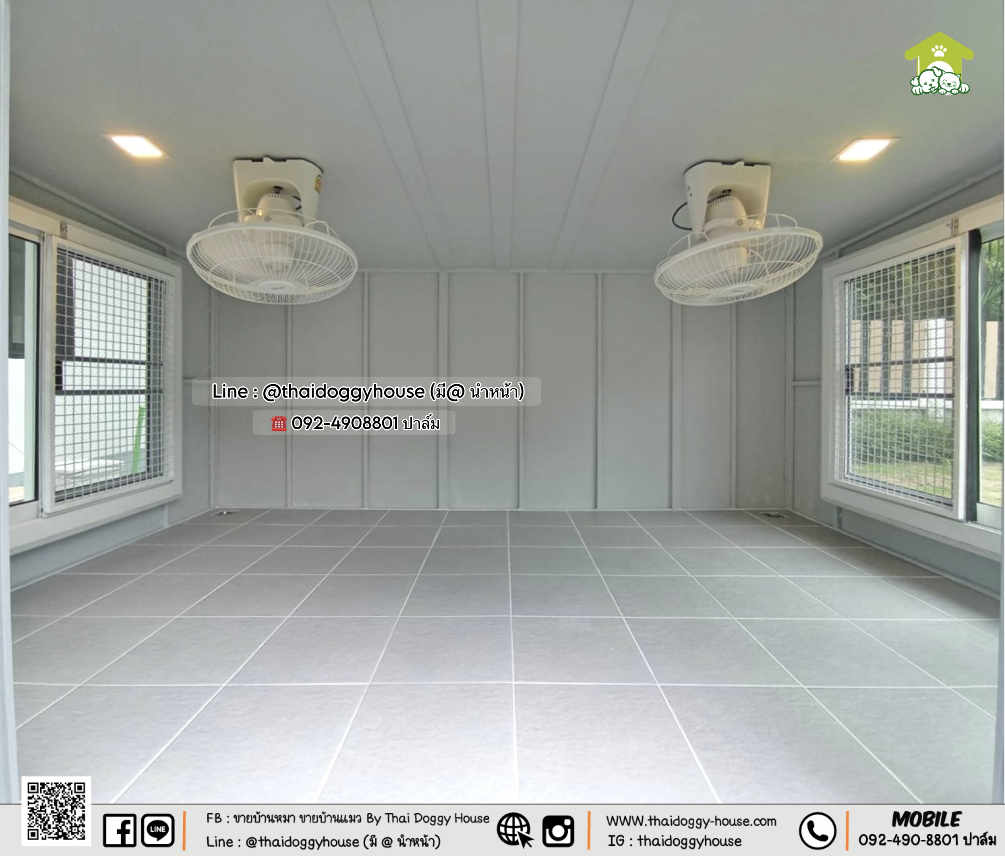 🏡🌦️บ้านหมา บ้านแมว 𝐓𝐡𝐚𝐢 𝐝𝐨𝐠𝐠𝐲 𝐡𝐨𝐮𝐬𝐞 แบบบ้าน 𝐁𝐨𝐱 𝐒tyle