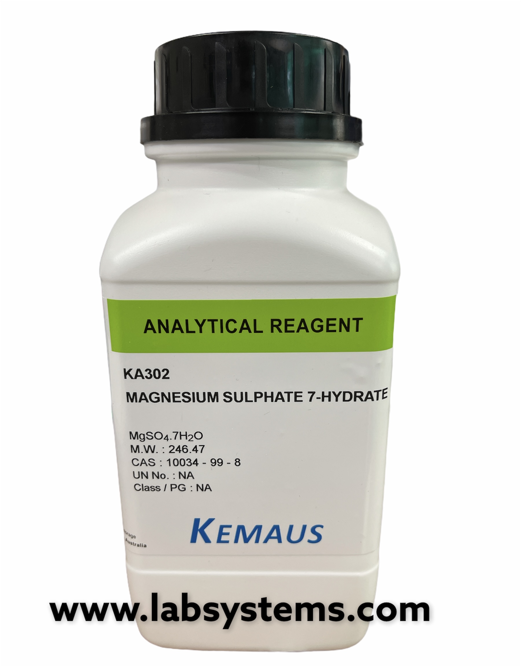 Magnesium Sulfate Heptahydrate AR, Grade, 500 g