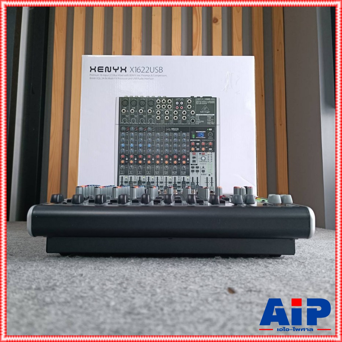 BEHRINGER XENYX-X1622USB mixer BEHRINGER XENYX X1622FX Mixer เครื่องผสมสัญญาณเสียง มิกเซอร์ แบบอนาล็อค Behringer Xenyx XX1622FX +++ เอไอ-ไพศาล