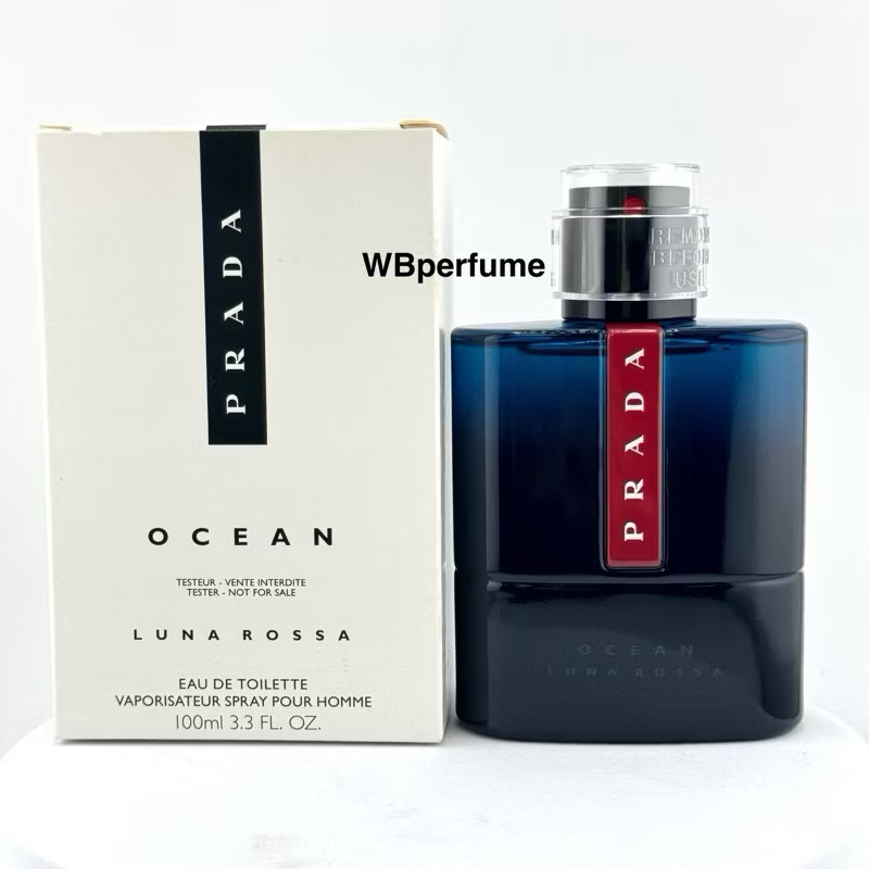 น้ำหอม แท้100% Prada Luna Rossa Ocean edt 100ml Tester