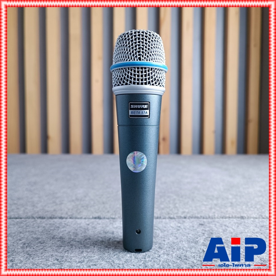 SHURE BETA-57A ไมค์ ไมโครโฟน ไมค์กลอง ไมค์เครื่องดนตรี ไมค์สำหรับจ่อเครื่องดนตรี BETA57A BETA 57 A BETA57 A +++