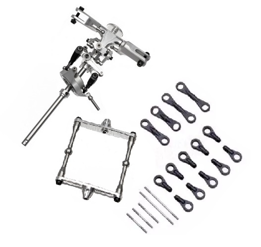 TL : 450PRO Main Rotor Head Set - สีเงิน