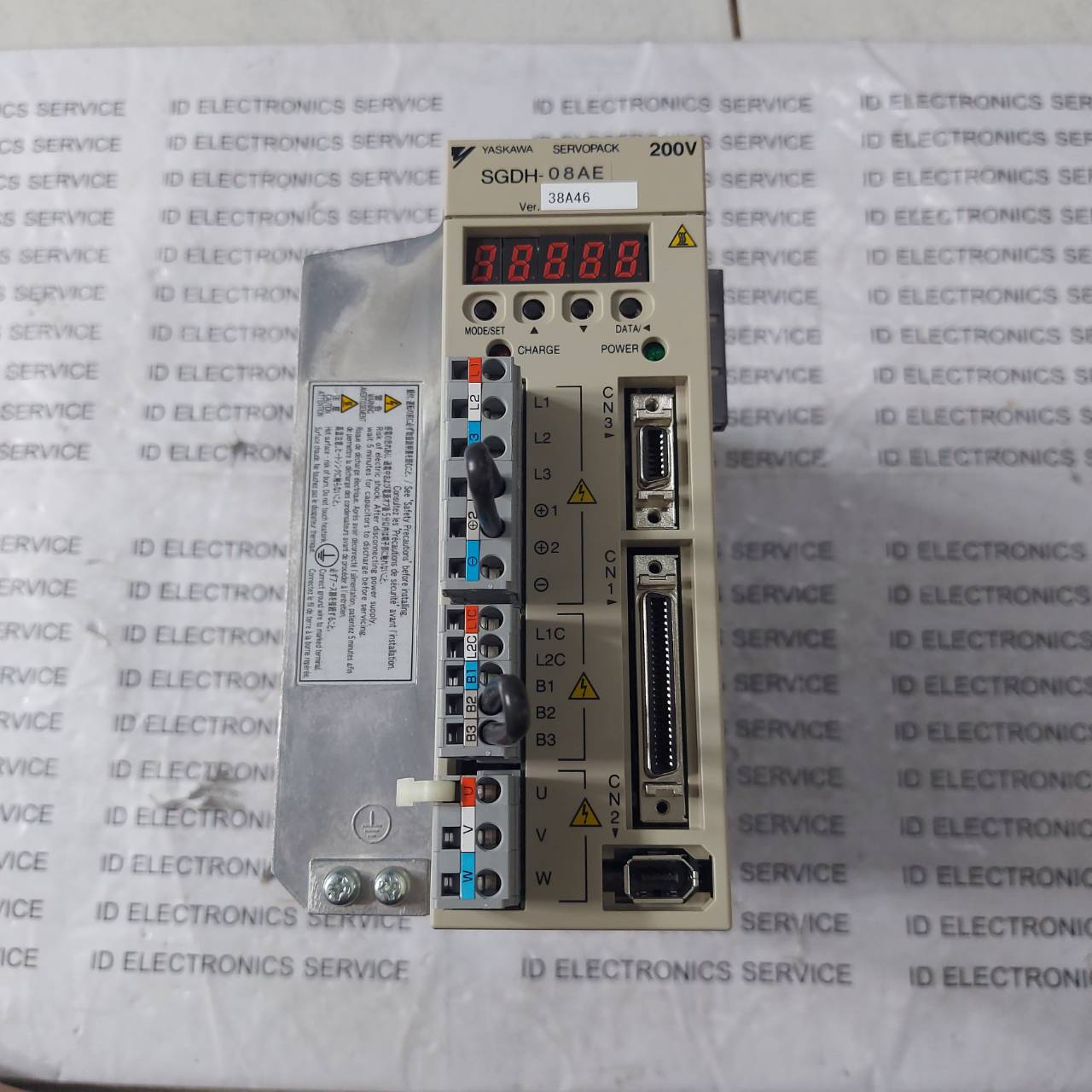 SGDH-08AE SERVO DRIVE "YASKAWA"