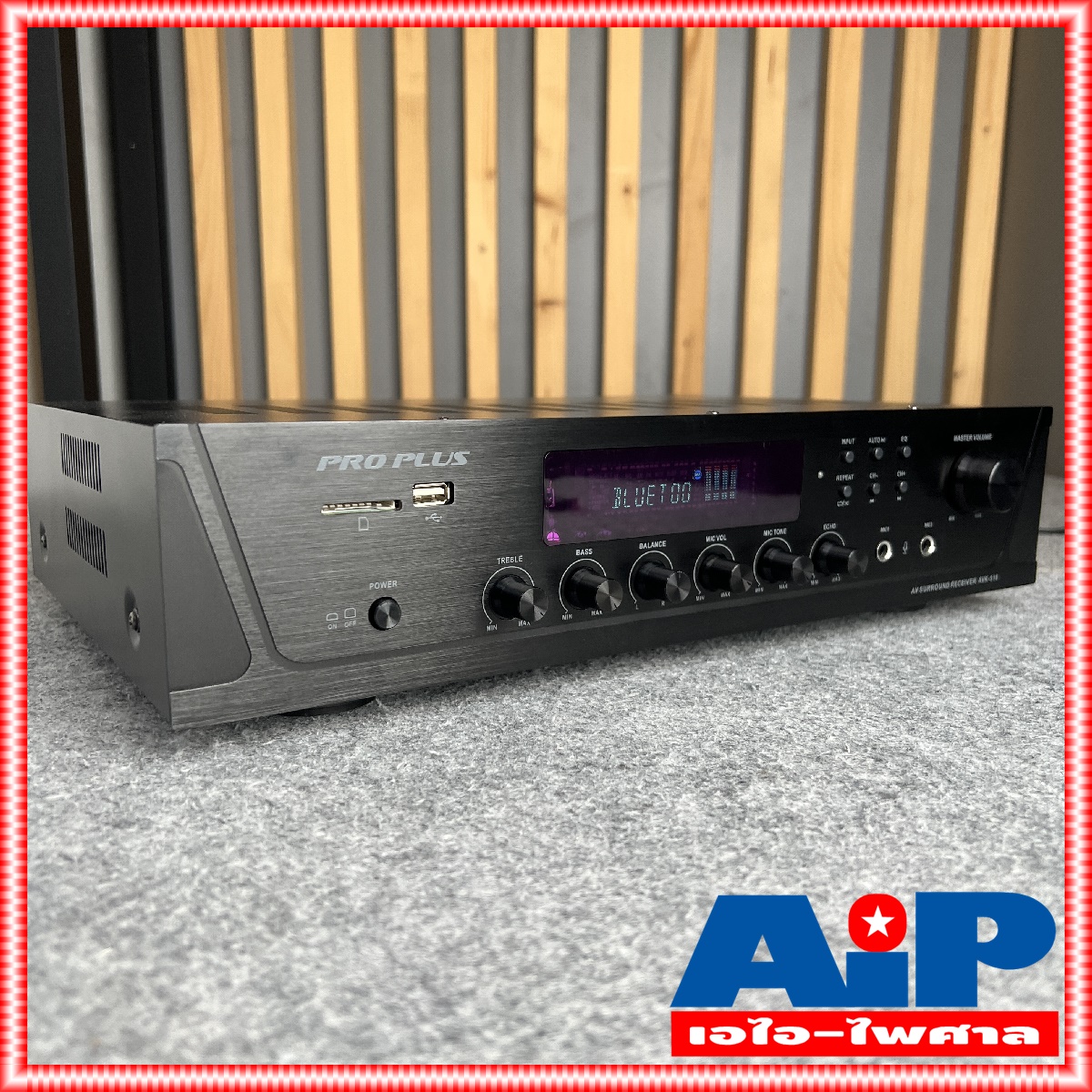 PRO PLUS AVK510 แอมป์คาราโอเกะ บลูทูธ PROPLUS AVK 510 เครื่องขยายเสียง AVK-510 แอมป์ แอมป์ขยายเสียง โปรพลัส เครื่องเสียง คาราโอเกะ เอไอ-ไพศาล