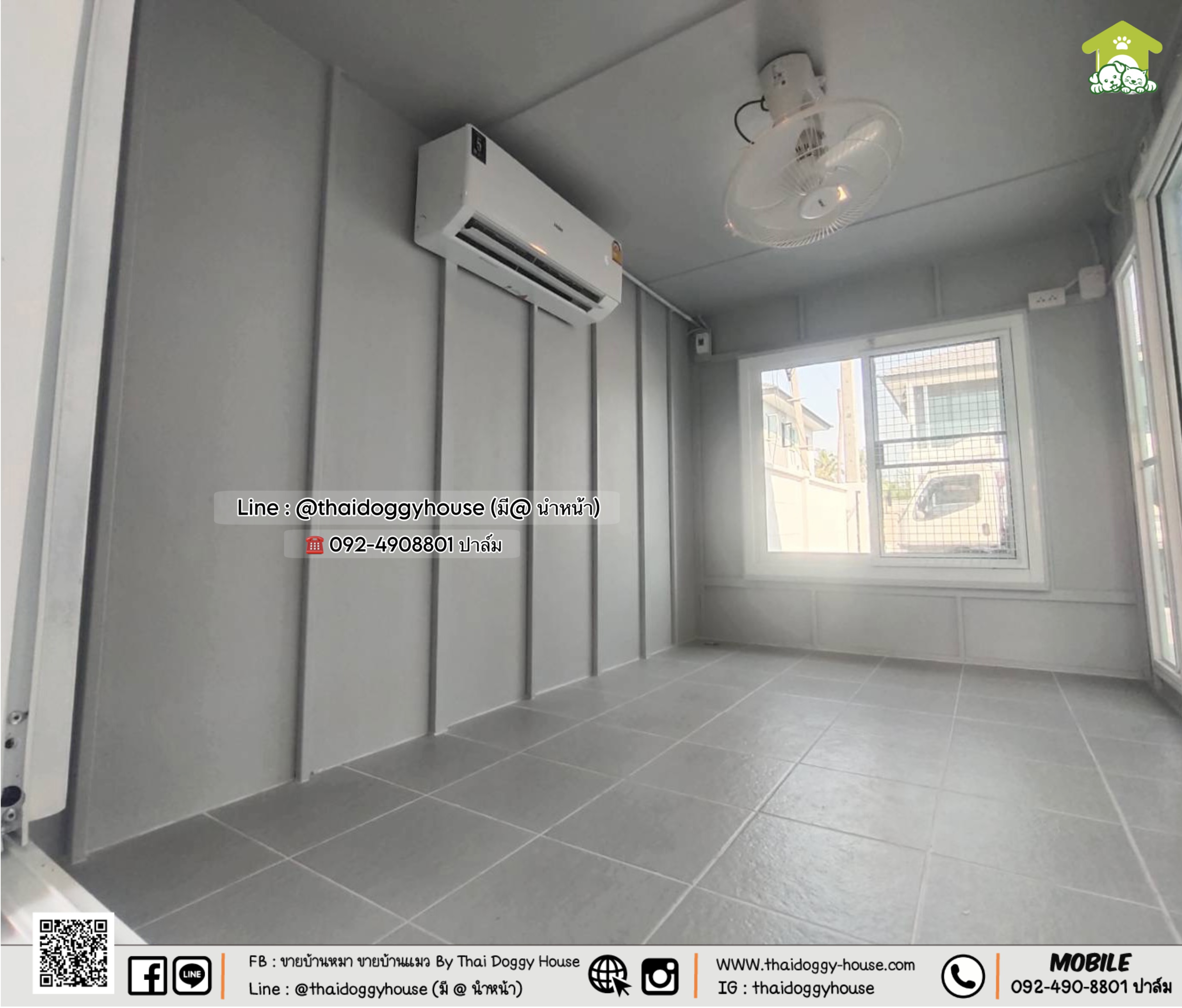 🏡🤍 บ้านหมา บ้านแมว 𝐓𝐡𝐚𝐢 𝐝𝐨𝐠𝐠𝐲 𝐡𝐨𝐮𝐬𝐞 🐈🐕🦺 ✨แบบบ้าน 𝐁𝐨𝐱 𝐒𝐭&