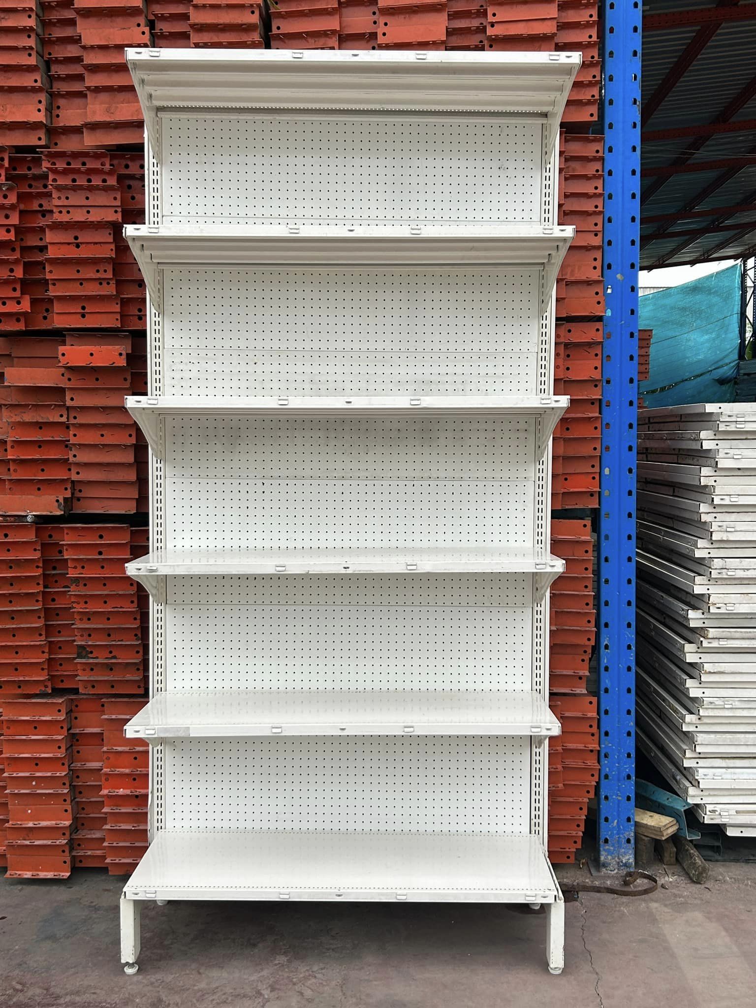 Shelf ชั้นวางของร้านวัสดุก่อสร้างมือสองเหล็กหนาพิเศษ