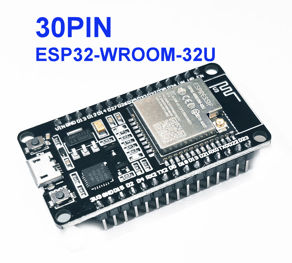 ESP32 (Auto upload) WiFi+Bluetooth ESP32-WROOM-32U 30PIN