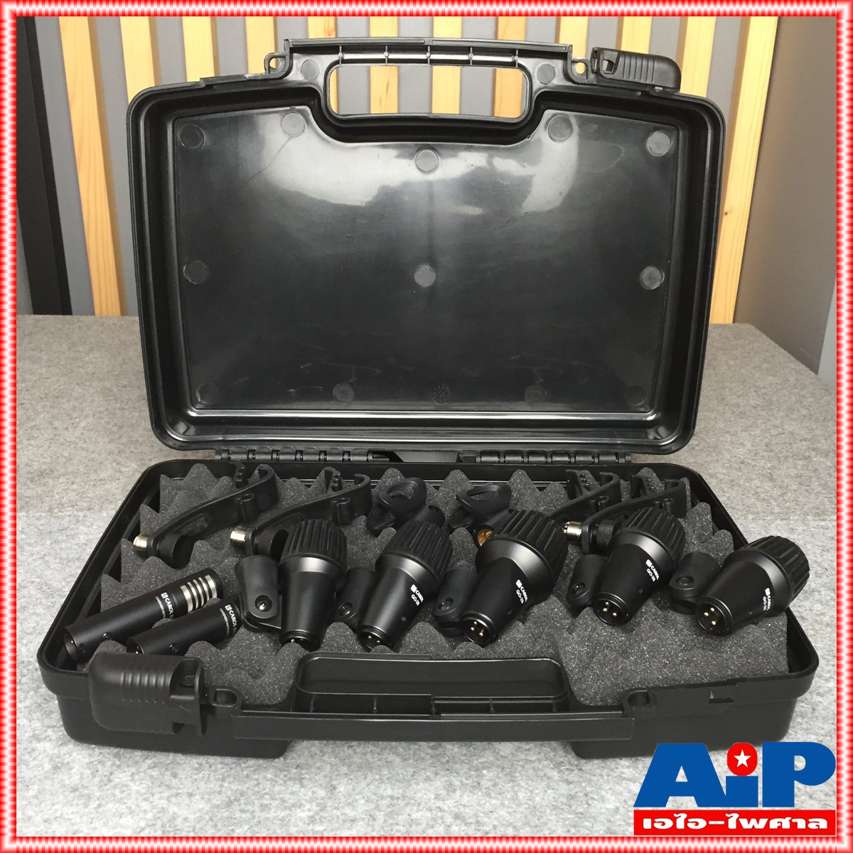 CAROL GOIK7 ชุดไมค์กลอง7ชิ้นพร้อมขาหนีบไมค์ ไมค์กลอง ไมค์ชุด MIC ไมค์คอนเดนเซอร์ เอไอ-ไพศาล