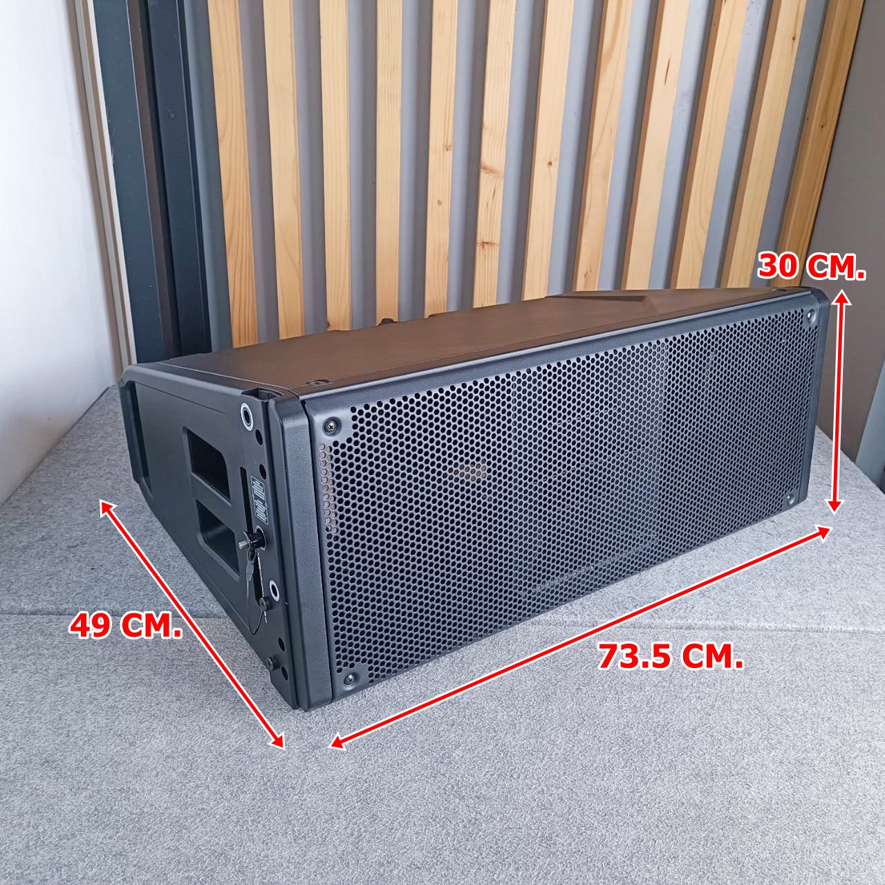 KANE ตู้เปล่าพลาสติก LINE ARRAY 10นิ้ว เฉพาะตู้ KA NE ตู้เปล่า พร้อมปากแหลม Line array ตู้แขวน คาเนะ เอไอ-ไพศาล
