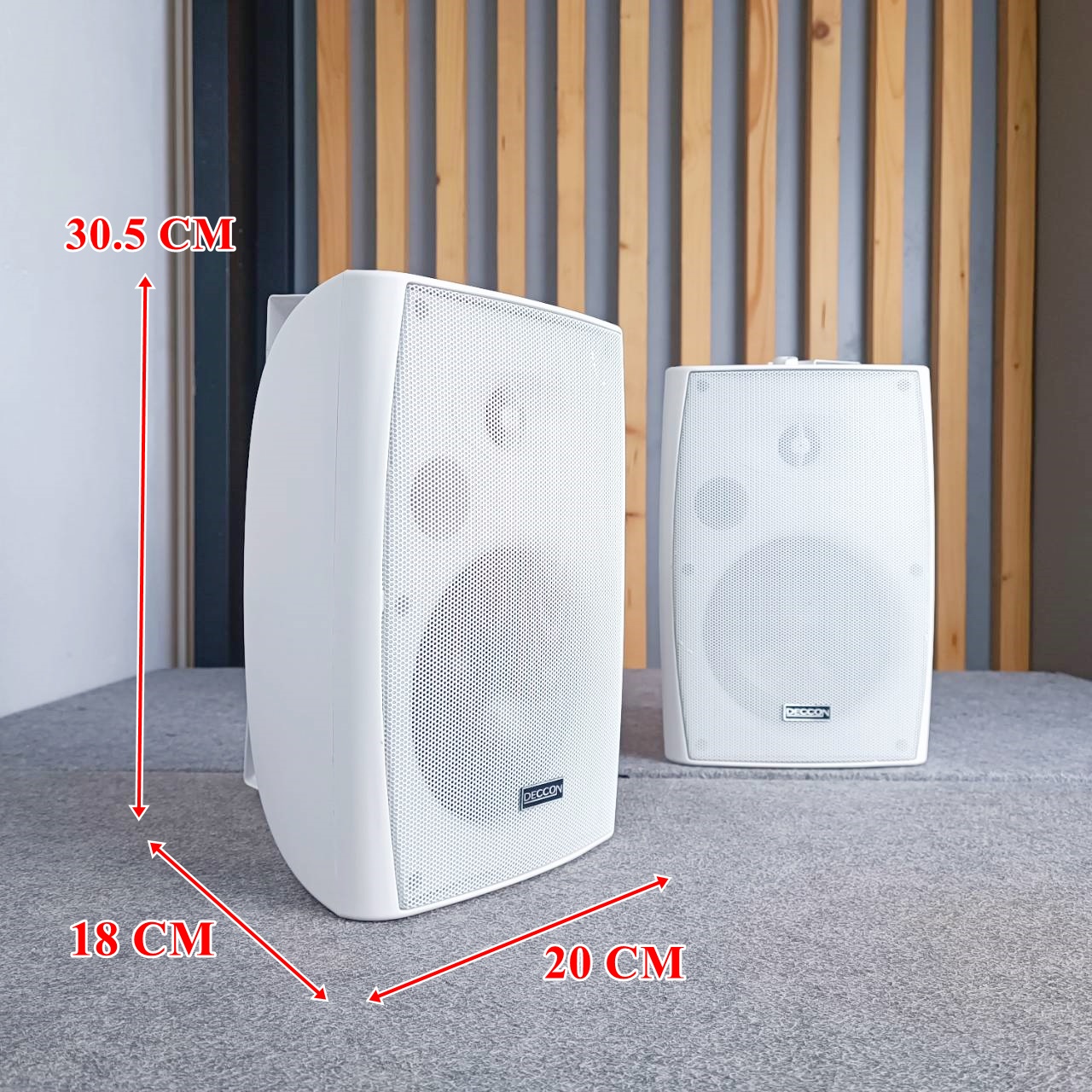 1 คู่ สีขาว DECCON sern-65W ตู้ลำโพงแขวน 6นิ้ว sern65W sern 65W ตู้ ลำโพง แขวนผนัง sern65 เอไอ-ไพศาล