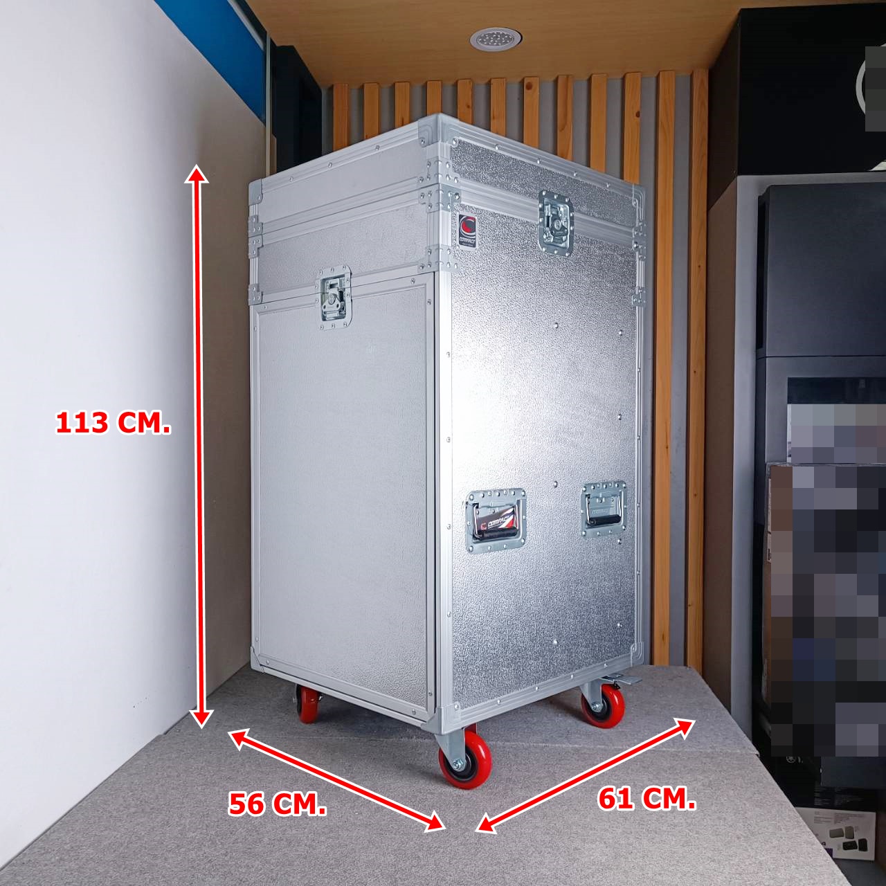 COMPACT SD-B16Ux10 RACK3ฝา ฝาเสียบ ผิวอลู ลึก21นิ้ว แร็ค ตู้แร็คลึก21นิ้ว ตู้แร็ค3ฝา อุปกรณ์สำหรับเก็บเครื่องเสียง16U เอไอ-ไพศาล