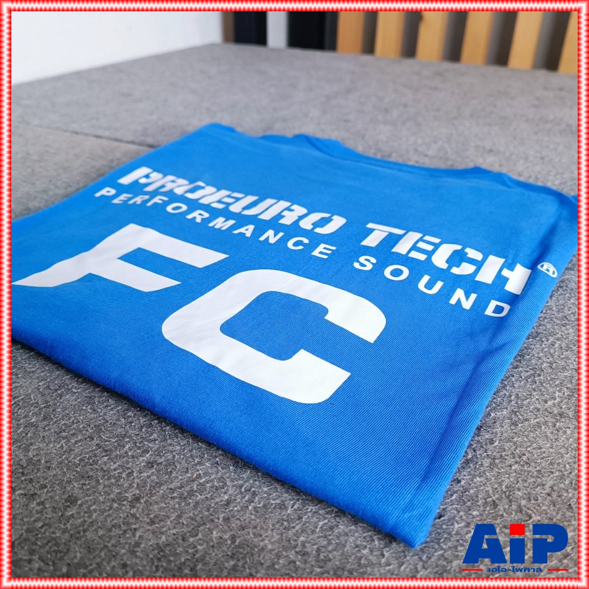 2ไซส์ให้เลือก สินค้าสมนาคุณ เสื้อยืด FC PROEUROTECH Size L/XL เสื้อยืด เสื้อยืดPROEUROTECH เอไอ-ไพศาล