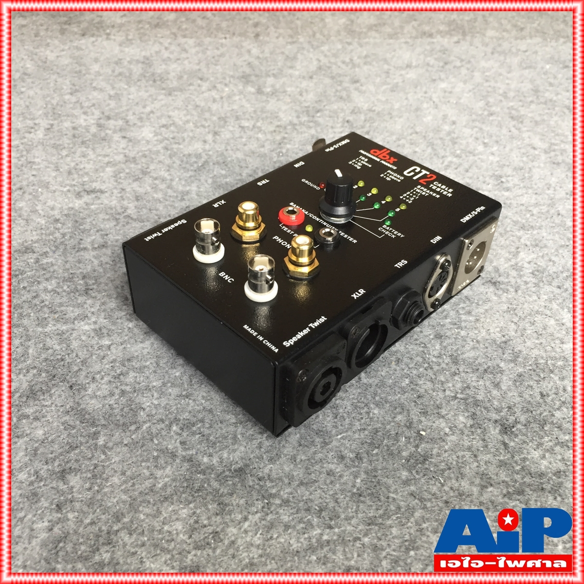 DBX CT2 cable tester ดีบีเอ๊กส์ CT 2 เครื่องเช็ค สายสัญญาณ เครื่องเช็คสาย เอไอ-ไพศาล +++