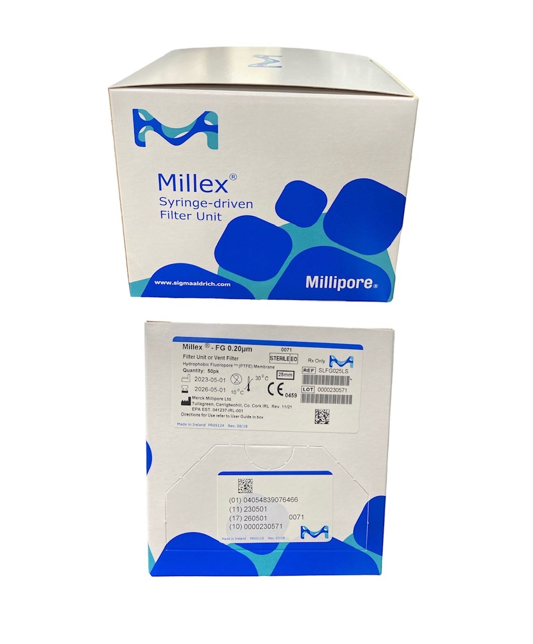 Millex-GS @ 33 mm, 50's/Pack -Millipore