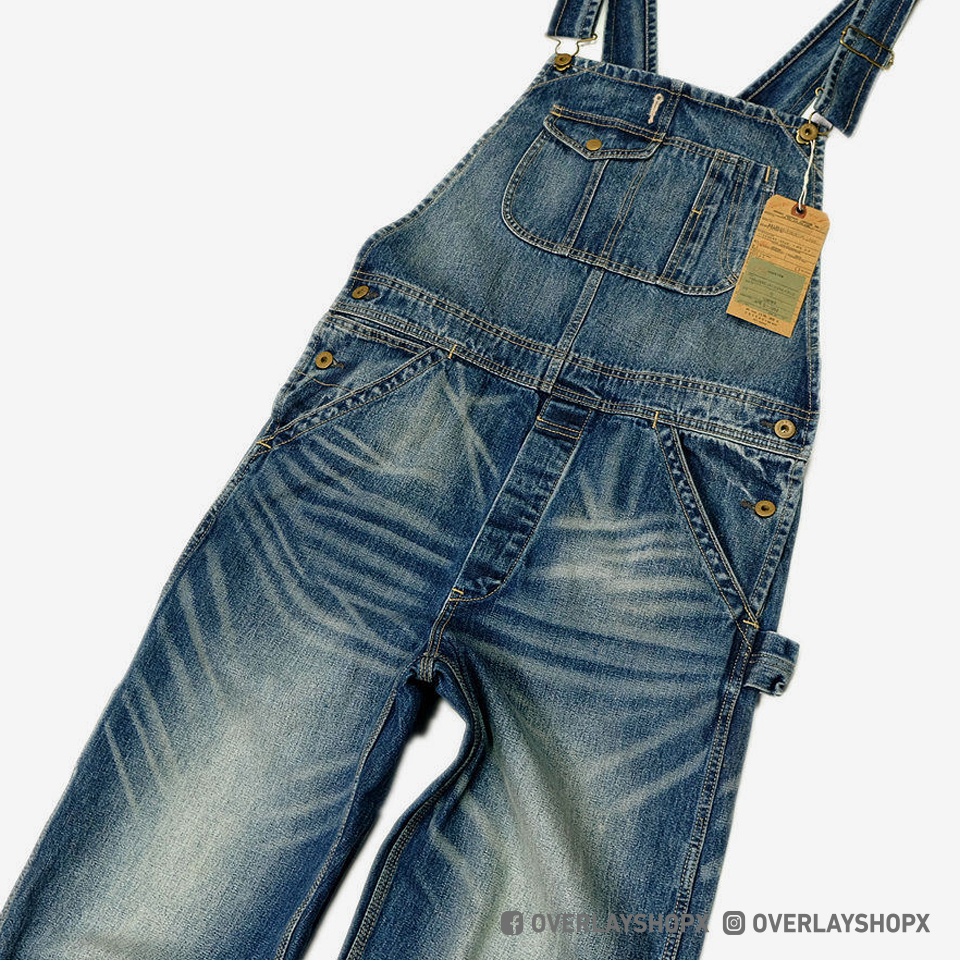 INDIGO DENIM OVERALL