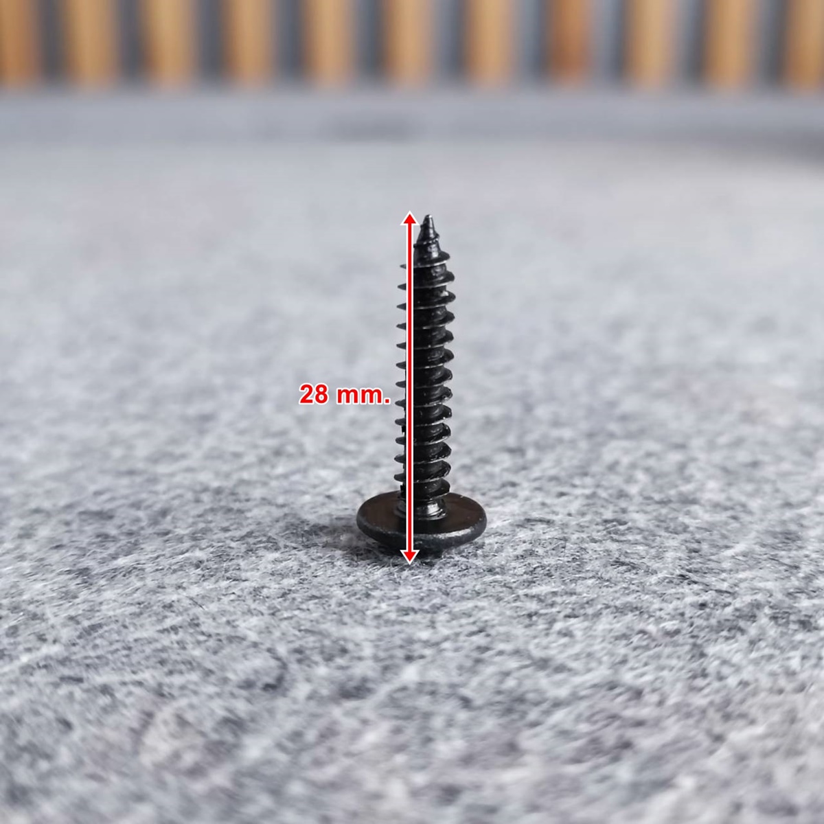 ถุง20ตัว สกรูTHดำ 10X1" น็อตประกอบตู้ลำโพง สกรูเกลียวปล่อย น็อต1นิ้ว น็อตเกลียวปล่อย สกรูหัวกลม น็อตหัวกลมดำ เอไอ-ไพศาล