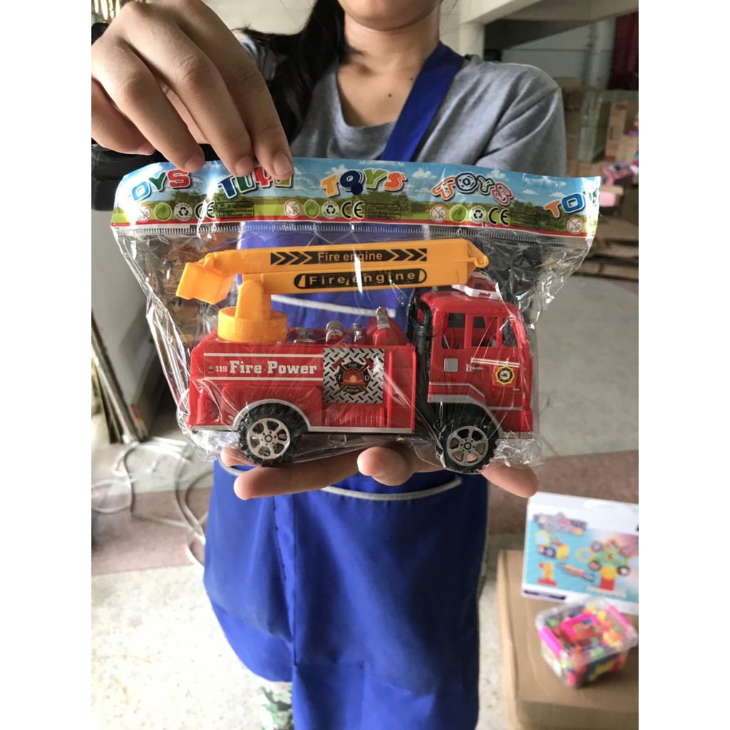 1533 ของเล่นเด็กรถดับเพลิงเล่นมือ รถเล่นมือ รถของเล่น ปลีกคันละ sale
