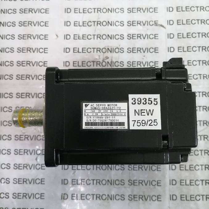 SGMAS-08A2A21-Y2 SERVO MOTOR "YASKAWA"