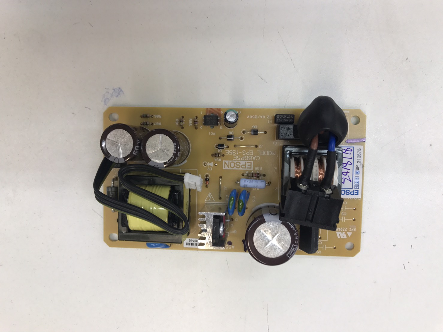 POWER SUPPLY NEW. (บอร์ดจ่ายไฟ) EPSON L1800