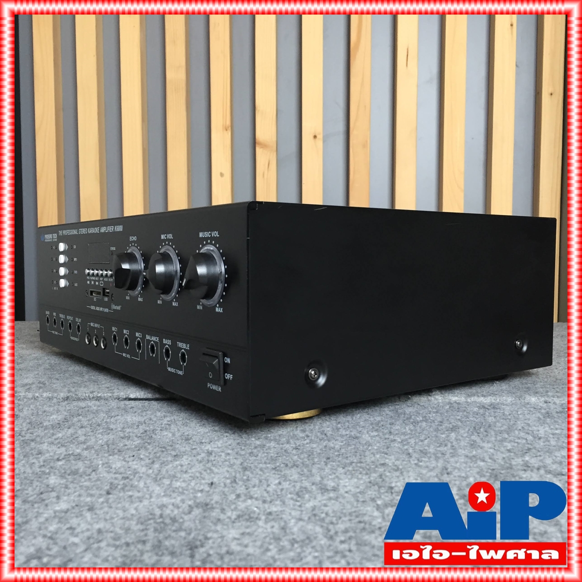 PROEUROTECH K-6800 แอมป์คาราโอเกะ แอมป์ PRO EUROTECH K 6800 K6800 เครื่องเสียง เครื่องขยายเสียง AMP โปรยูโรเทค เอไอ-ไพศาล