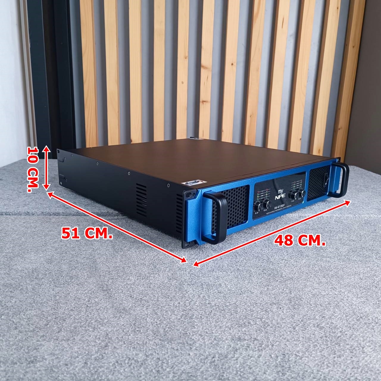 MYNPE HV-41000 POWERAMP 4CH เพาเวอร์แอมป์ POWER AMP 4 แชนแนล กำลังขับ 1000 วัตต์ 8 โอห์ม HV41000 HV 41000 MY NPE เอไอ-ไพศาล