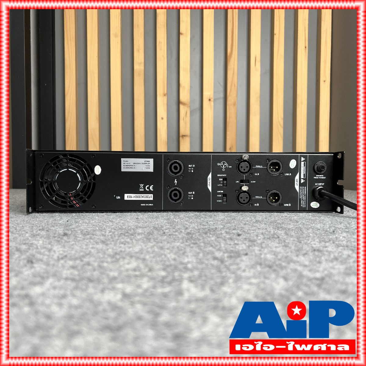 BETA THREE DT-2000 POWERAMP 2CH 1500W เพาเวอร์แอมป์ POWER เครื่องขยายเสียงลำโพง เครื่องขยาย DT 2000 DT2000