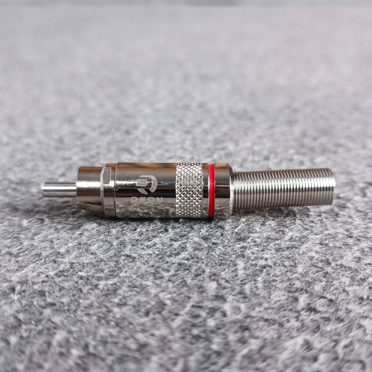 RCA REAN คาดสีแดง NYS-366-0-2 แจ็คอาร์ซีเอตัวผู้ NEUTRIK ปลั๊ก RCA สำหรับเข้าสาย ต่อ สายสัญญาณ RCA เอไอ-ไพศาล