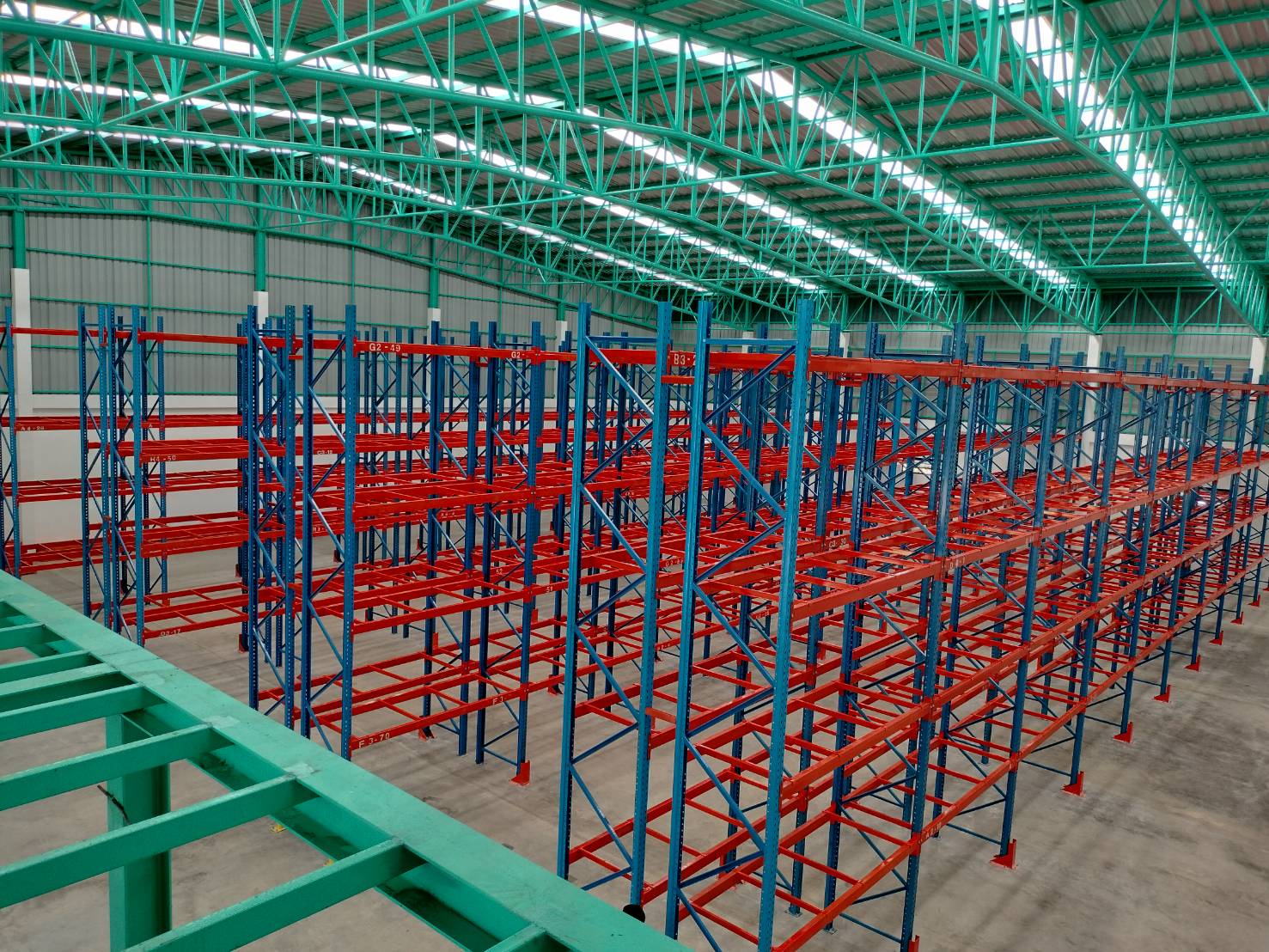 ชั้นเหล็กวางพาเลท Pallet Rackมือสอง