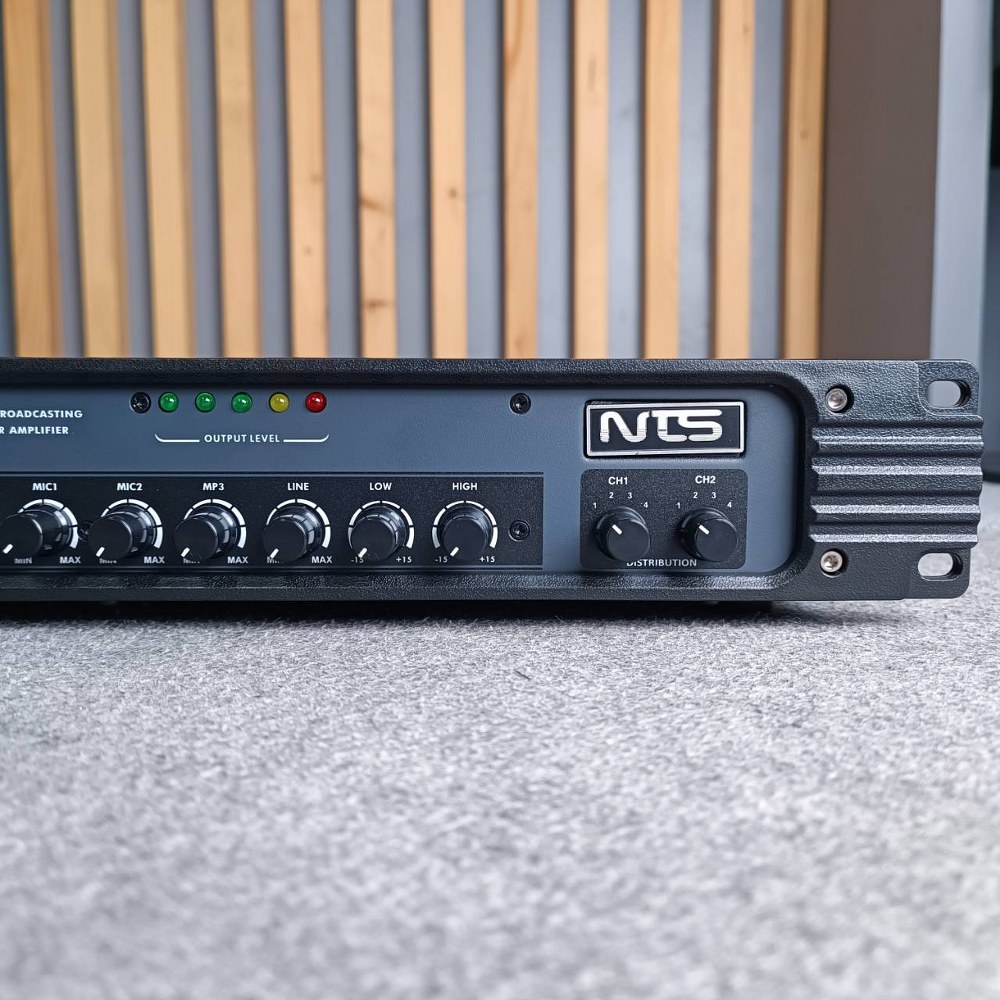 NTS PA-120 powermix line PA 120 PA120 บลูทูธ USB MP3 FM เพาเวอร์มิกเซอร์ มีLINE เอไอ-ไพศาล