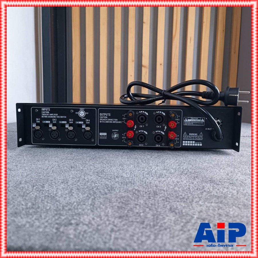 TADA H4C13.5 4CH x 1350W. เพาเวอร์แอมป์ 4 แชลแนล คลาส H POWER AMP H4C 13.5 H4 C13.5 1350วัตต์ x 4CH CLASS H tada ธาดา เครื่องขยายเสียง เอไอ-ไพศาล