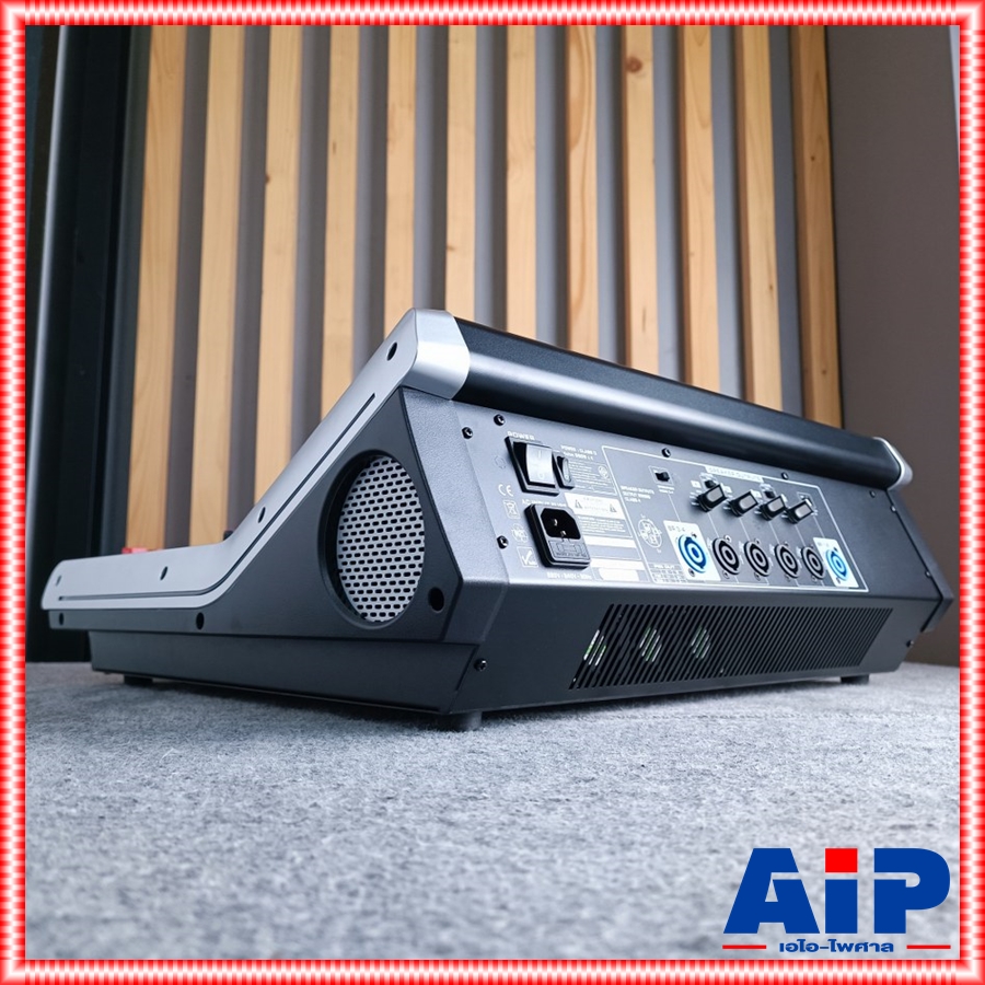 PROEUROTECH PMX-P12650 X4 POWERMIXER+บูลทูส เพาเวอร์มิกเซอร์ รุ่นใหม่ โปรยูโรเทค 12 ช่องไมค์ 4 ช่องขับลำโพง 650 วัตต์ ตัดความถี่ซับได้ PMXP12650X4 เอไอ-ไพศาล