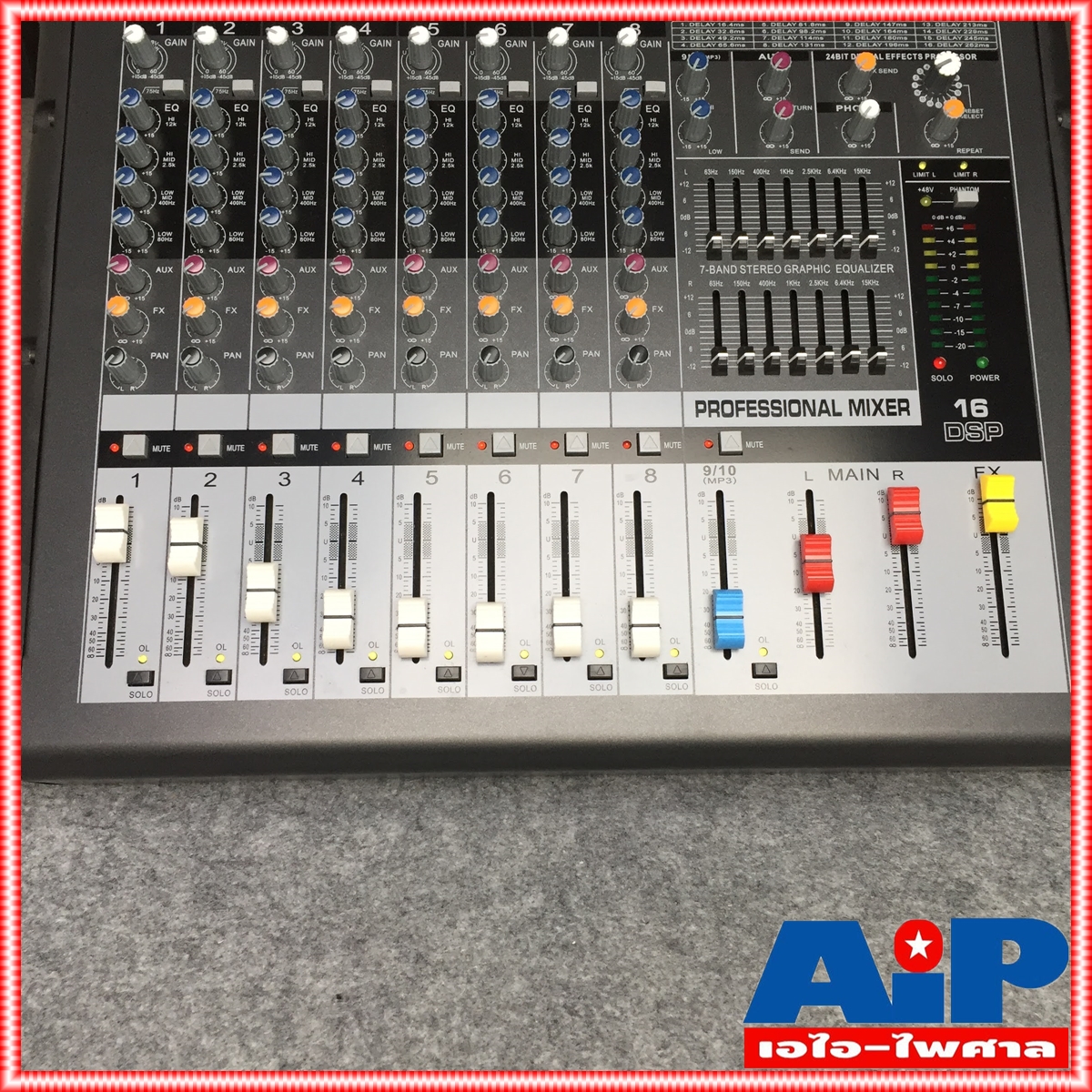 MYNPE GT-850 POWER MIXER8mono 500W GT-850มิกเซอร์ POWERMIX เพาเวอร์มิกซ์ มิกซ์ เครื่องเสียง GT 850 GT850 MY NPE