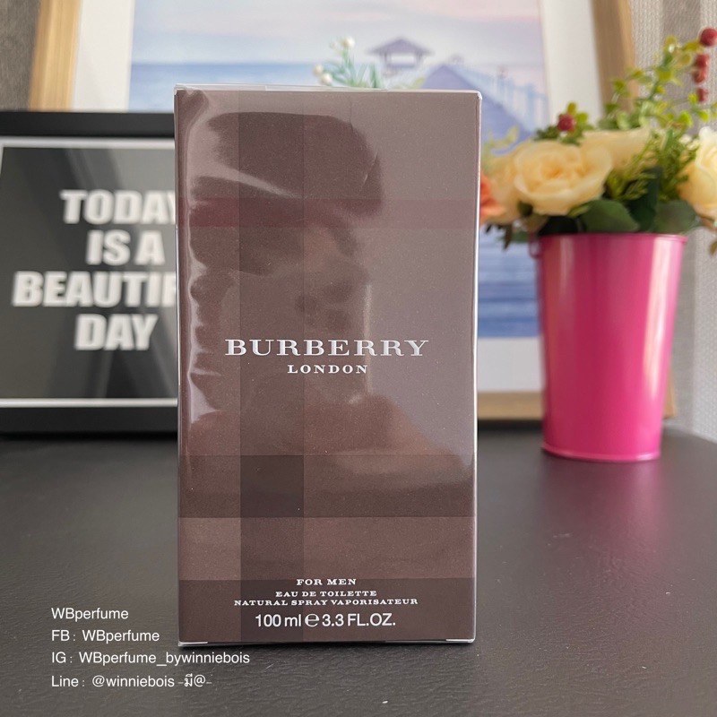 น้ำหอมแท้100% Burberry London for Men EDT 100ml