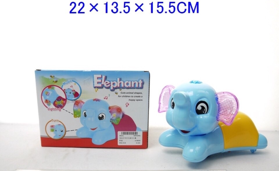 6623a ของเล่นช้างชนถอย มีเสียงไฟ ของเล่นใส่ถ่าน ปลีกกล่องละ. sale