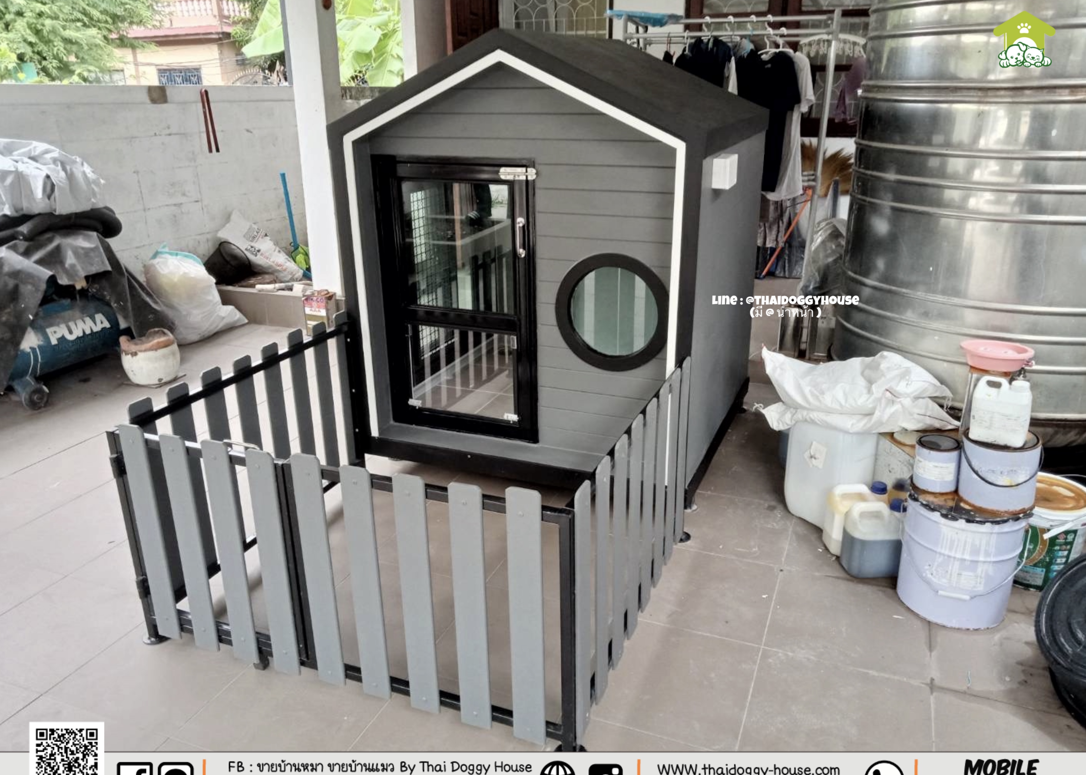 บ้านหมา บ้านแมว "𝐍𝐎𝐑𝐃𝐈𝐂 𝐒𝐓𝐘𝐋𝐄 𝐁𝐘 𝐓𝐇𝐀𝐈 𝐃𝐎𝐆𝐆𝐘 𝐇𝐎𝐔SE