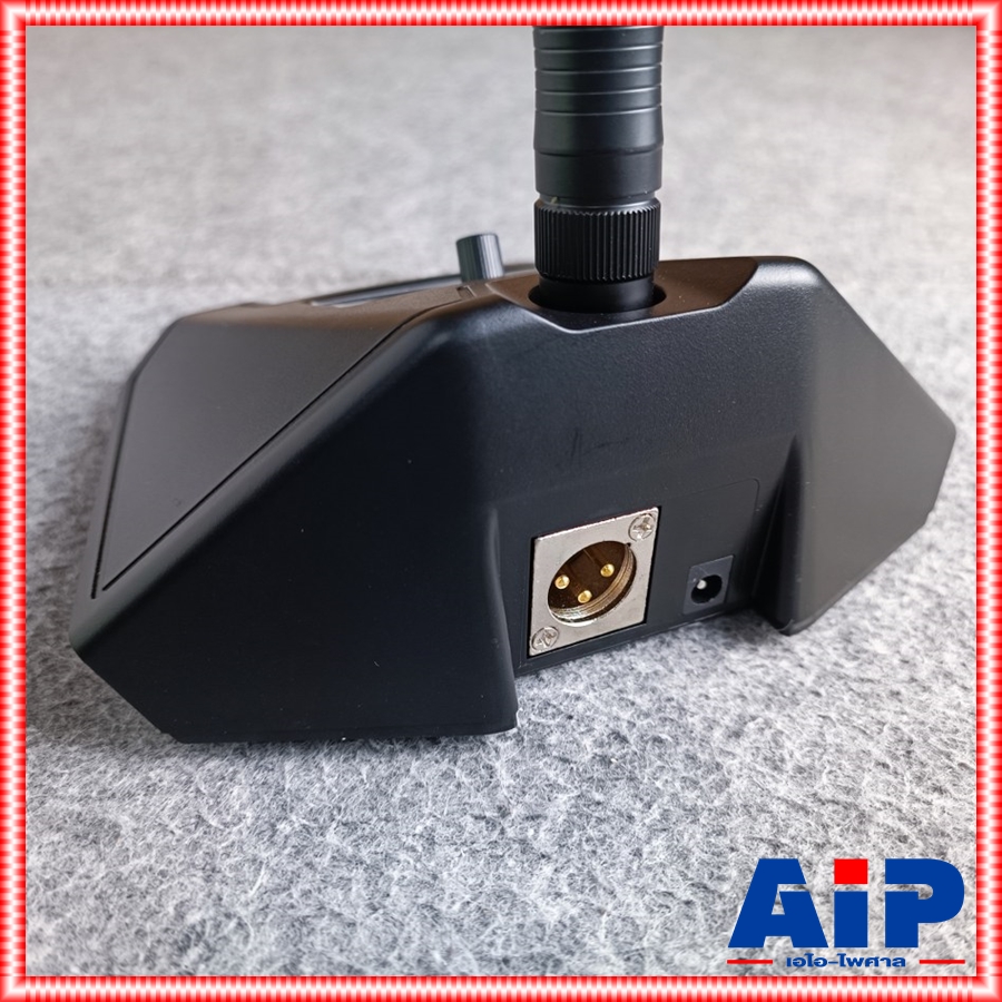 DECCON MC-88 ไมค์ตั้งโต๊ะมีไฟ ก้านยาว77CM ไมค์ประชุม,ไมค์ประกาศ ก้านยาว ไมโครโฟนคอนเดนเซอร์ MC 88 MC88 เอไอ-ไพศาล