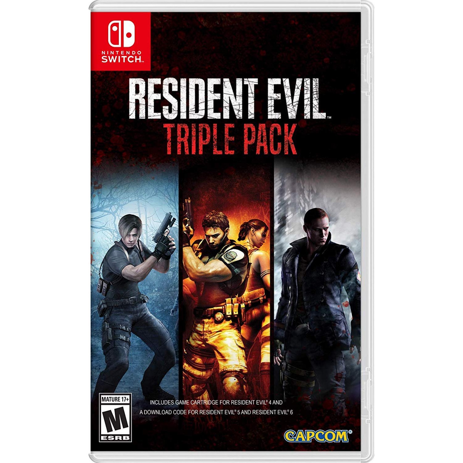 Nintendo Switch: RESIDENT EVIL TRIPLE PACK (US/Asia)