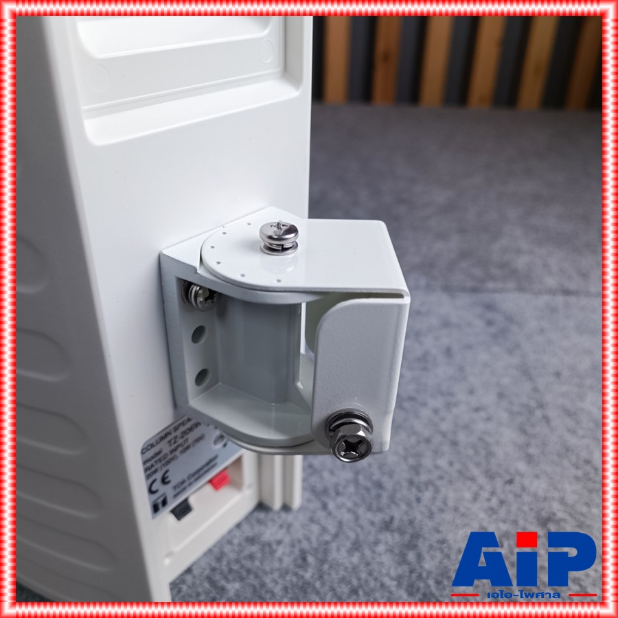 สีขาว TOA TZ-206W ตู้ลำโพง TZ 206W TZ206W TZ206 ตู้ ลำโพง คอลัมน์ 2×4 นิ้ว 20 วัตต์ Column Speakers 70V/100V เอไอ-ไพศาล