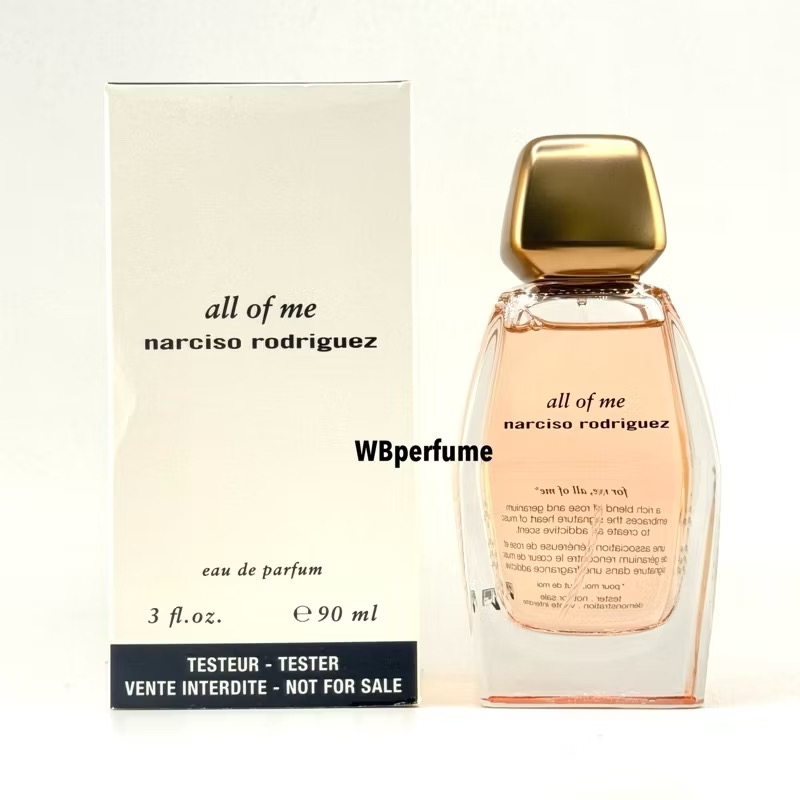 น้ำหอม Narciso Rodriguez all of me For Her EDP 90ml กล่องเทสเตอร์