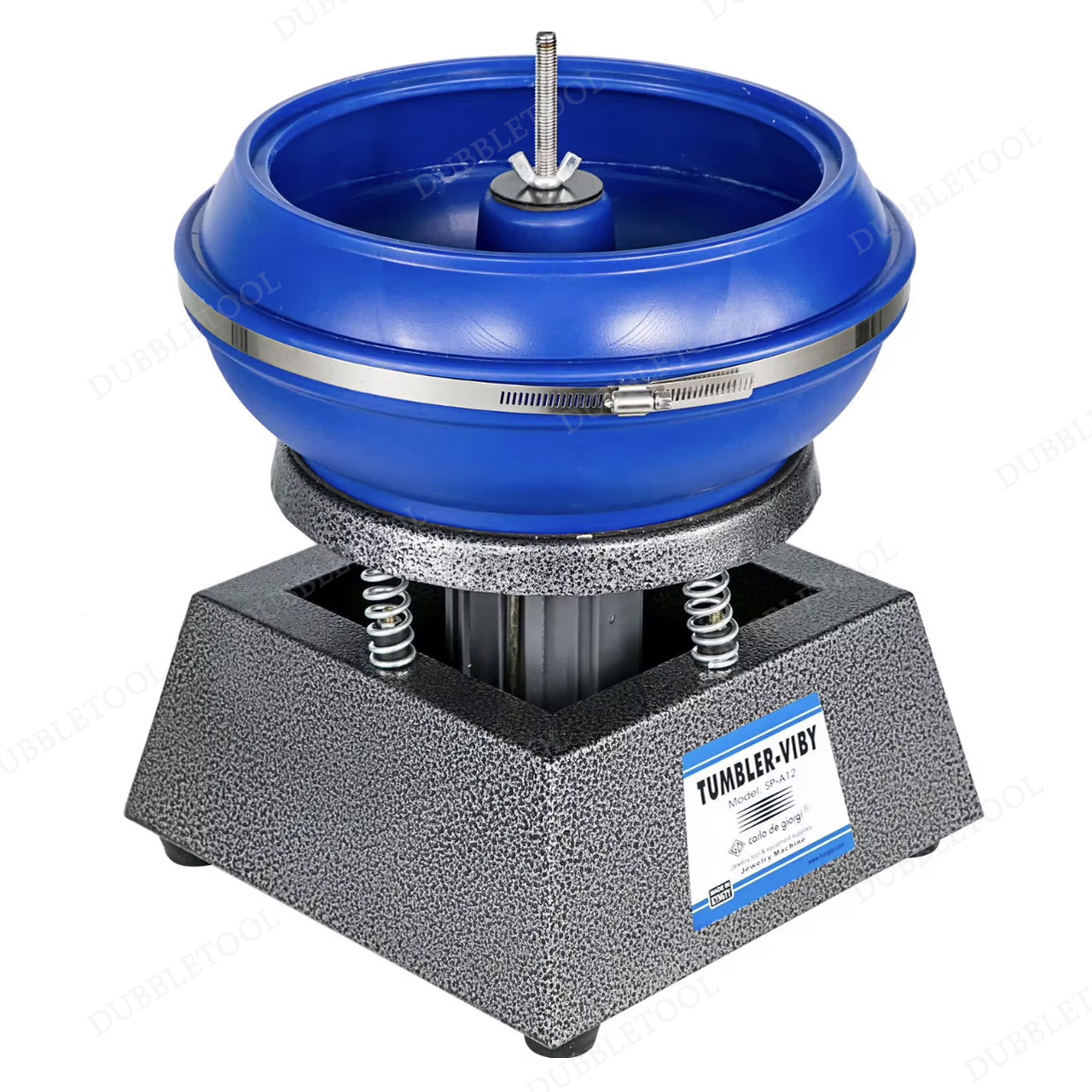 เครื่องเขย่า เครื่องเขย่าขัดเงา เครื่องเขย่าพลอย รุ่น SP-A 12 (นิ้ว) Inch Polishing Machine Vibrator Vibratory Polisher
