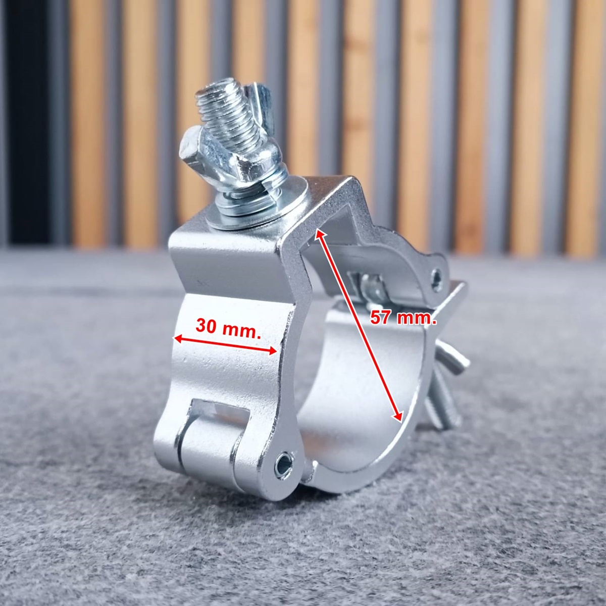 CLAMP-2 แค้มเดี่ยว แค้มยึดไฟพาร์ แค้วยึดไฟเวที ไฟPAR แค้มสำหรับเกาะยึดทรัส เอไอ-ไพศาล