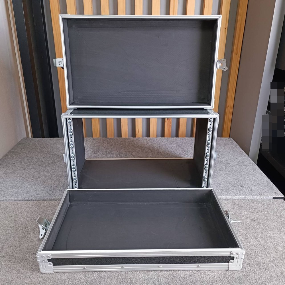 แร็ค COMPACT L 6U RACKไม้หุ้มหนังสีดำ ลึก 11นิ้ว L6U แร็คเครื่องเสียง แร็คไม้ คอมแพ็ค L-6U เอไอ-ไพศาล