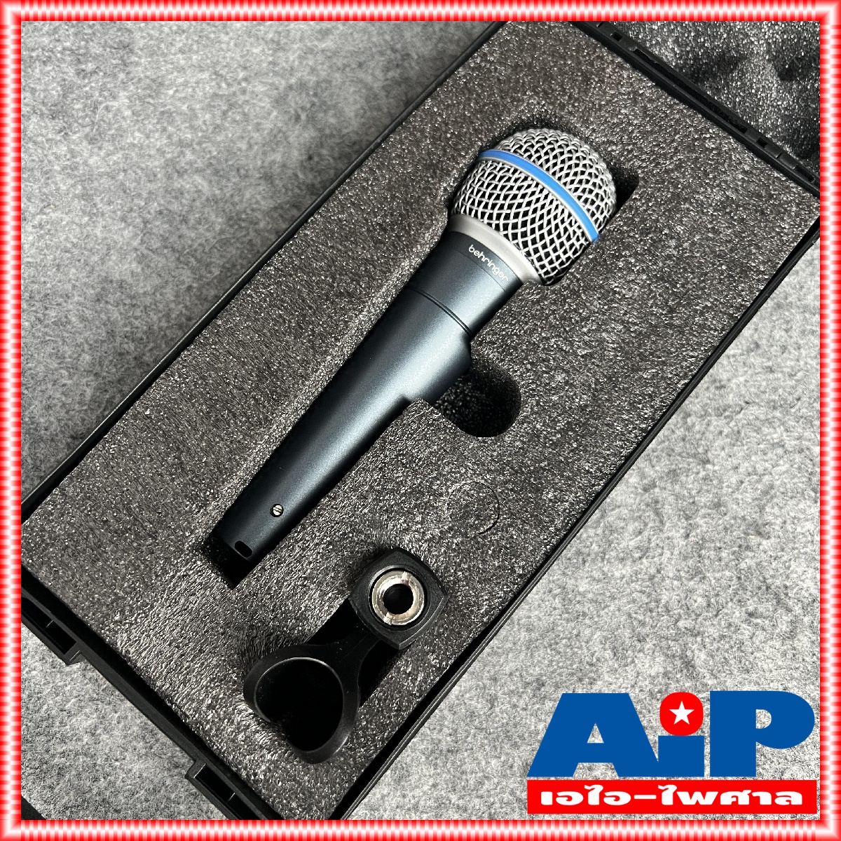BEHRINGER BA-85A ไมค์เครื่องดนตรี ไมค์ BA 85A BA85A BA 85 A MICROPHONE ไมค์ร้องเพลง ไมค์คาราโอเกะ ไมค์พูด Dynamic Super Cardioid Microphone เอไอ-ไพศาล +++