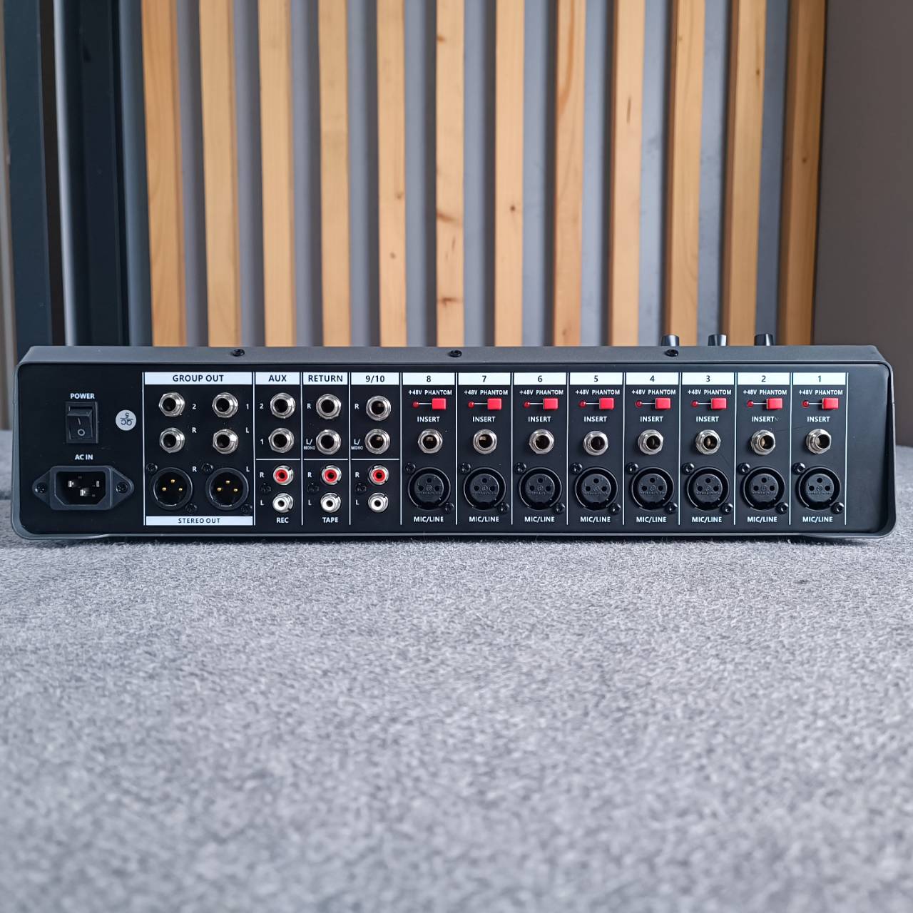 PROEUROTECH TMB-12FX MIXER มิกเซอร์ เอฟเฟคแท้ เครื่องปรับแต่งเสียง โปร ยูโรเทค TMB-12FX TMB-12FX เอไอ-ไพศาล