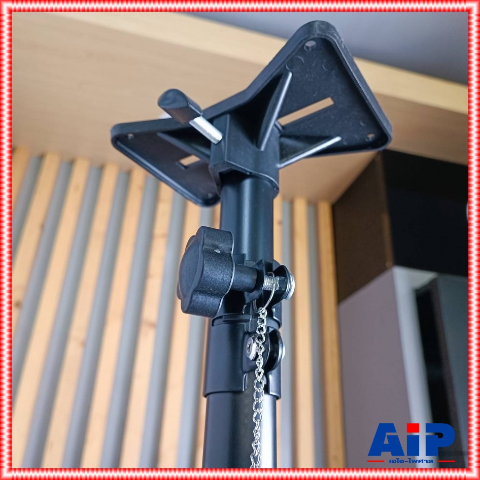2ต้น TADA SPS-602B ขาตั้งลำโพง ข้อต่อเหล็ก ขาตั้งตู้ลำโพงเหล็กสีดำ ข้อต่อทุกส่วนทำจากเหล็ก ขาตั้งลำโพงแบบสามขา SPS 602B SPS602B เอไอ-ไพศาล